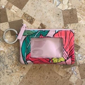 Vera Bradley keychain wallet